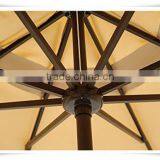 Patio Market Sun Beige Umbrella With Push Button Tilt and Crank thumbnail-6