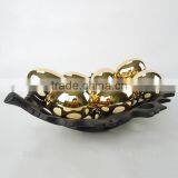 High Quality Decorative Ceremic Shinny Golden Egg thumbnail-2