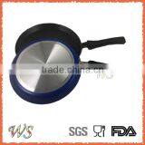 Hot Sell Carbon Steel Non-stick Round Pizza Pan With Bakelite Handle thumbnail-2