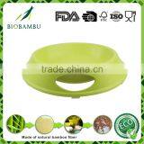 Colorful Cheap Popular Bamboo Fiber Animal Pet Bowl