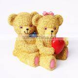 Custom Wedding Souvenirs Small Lovely Bear Figurine thumbnail-2
