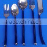 Black Metal Antique Cutlery Sets thumbnail-1