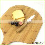 Organic Rectangle Pizza Board Bamboo Pizza Peel Homex BSCI/Factory thumbnail-2