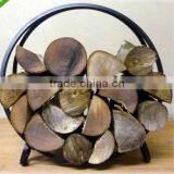 Metal Round Log Carrier thumbnail-1