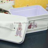 Gift Food Chocolate Candy Tea Toys Jewellery Treasury Rectangular Tin Box thumbnail-2