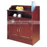 Hotel Supplies Chinese Antique Wooden Tea/coffee Cabinet CL-18, Office File Cabinet, Living Room Wood Bookcase thumbnail-1