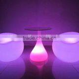 HOT Sale! 2017 Newest Modern Fashion Commercial High Quality PE Growing 16 Colors Change Plastic LED Benche With 2-year Warranty thumbnail-5