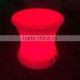 PE Made Waterproof Outdoor Use Led Stool / Colorful Changing Led Light up Stool Seat thumbnail-4