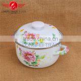 Full Flower Stew Pot Enamel Cookware Pot / Stew Pot thumbnail-3