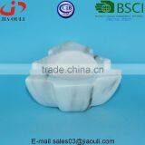 Christmas Tree Shape Marble Color Ceramic Candle Jar thumbnail-1