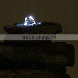 Cascading Rocks Tabletop Fountain With LED Lights thumbnail-4
