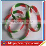 Colorful Segmented Silicone Wristband (sports Type) thumbnail-1