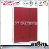 Metal Locker Wardrobe Two Doors Steel Locker With Mirror thumbnail-6