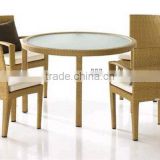 5pcs Outdoor And Garden Rattan Dining Table and Chairs Set