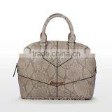 Insignia Snake Skin pu Custom Tote Bag thumbnail-1
