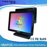 HBA-Q7 15'' touch screen all in one POS system/cash register/cashier POS machine