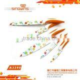 New Design Colorful Blade Stainless Steel Kitchen Knife Set thumbnail-3