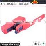 Trade Assurance Supplier HJ-035 COB LED Bicycle Front & Rear & Wheel Light 150 Lm 6 Mode USB Rechargeable Bike Light thumbnail-3