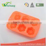 WCJB053 Silicone Flower Muffin Brownie Cornbread Cheesecake Panna Cotta Pudding Jello Shot and Soap Mold thumbnail-2