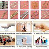 Silver Roll Rhinestone Cup Chain for Decoration WRC-312 thumbnail-5