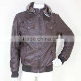 Italian PU Leather Motorcycle Jackets thumbnail-1