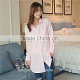 2017 New Tops Ladies Long Sleeve Woman Chiffon Fashion Ladies Blouse thumbnail-4