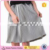 Domin Fashion 2017 Printing Latest Skirt Design Pictures thumbnail-1