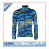 Men Sport Sublimation Printing Knit Running Jacket