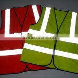 Wholesale Printing Logo Cheap Low MOQ Orange Yellow Green Safety Mesh Traffic Reflectors Incident Vest 3M Reflective Tank Top thumbnail-4