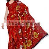 Embroidery and Printing Saree/Digital Printed Saree / Latest Digital Printed Saree / Wholesale Digital Printed thumbnail-2