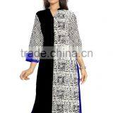 Designer Pure Cotton Long Kurtis thumbnail-1