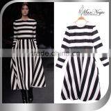 Maxnegio Digital Full Printed Maxi Long Sleeve Women Casual Dress thumbnail-1