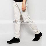 White Plain Denim New Style Jeans Pent Men Wholesale China thumbnail-4