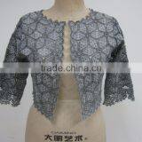 Garment Manufacturer Ladies Crochet Fashion Long Sleeve Top thumbnail-4