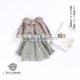 2017 Wholesale Toddler Girl Clothing Girls Shirts Kids Long Sleeve Cotton Floral Blouses Baby Clothes