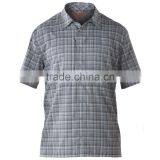 Men Fashion Striped 100% Cotton Pullover Polo Shirt thumbnail-1