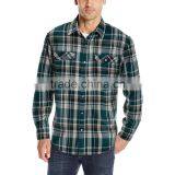 New Long Sleeved Men's Flannel Plaid Shirts 2016 Winter thumbnail-3