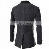 2016 Winter New Design Military Wool Trench Coat thumbnail-4