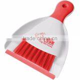 Clean-Up Brush & Dust Pan - Features Colored Bristles and Rubber Accents, Fits in Cabinets, Desk Drawers or in the Car thumbnail-2