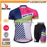 BEROY Sublimation Printed Athlete Cycling Jersey Skinsuit Clothing, Riding Racing Apparel Kit