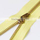 #5 C/E Brass Metal Zippers or 5# Zips thumbnail-2