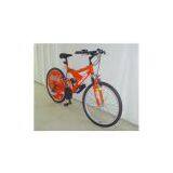 Hong Kong Hi-ten Steel Dual Suspension Mountain Bike thumbnail-1