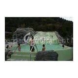 Safety Fiberglass Water Slide Pool / Small Water Slides for Water Pool Toys