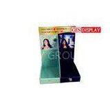 4C Counter Display Stands , Cardboard Display Shelves For Milk Promotion