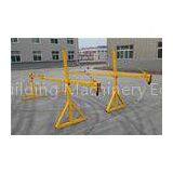 Durable Hot Galvanized Temporary Suspended Platform ZLP 500 With 30KN Safety Lock