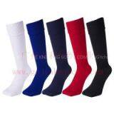 Elastic Multi Colors Stripes Football Socks Sport Tube Sock For Youth thumbnail-2