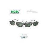 Lightweight Aviator Metal Frame Master Image 3D Glasses / Anaglyphic 3d Glasses