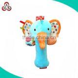 Custom Cute Soft Plush Rattle Ball Infant Soft Baby Rattle Toy thumbnail-6