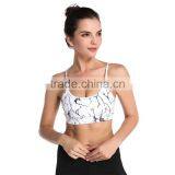 Shockproof Training Vest Gather Summer Running Hot Sex Womens Sport Bra thumbnail-1