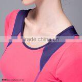 2017 Top Quality Sports Wear 3/4 Sleeve Tops thumbnail-2